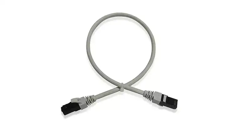 Cat6 UTP 24 AWG Patch Cord Gri LS0H 0,50 mt