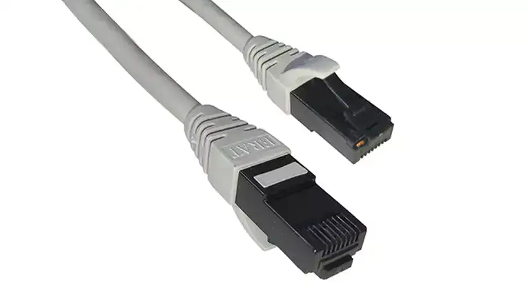 Cat6 UTP 24 AWG Patch Cord Gri LS0H 0,50 mt