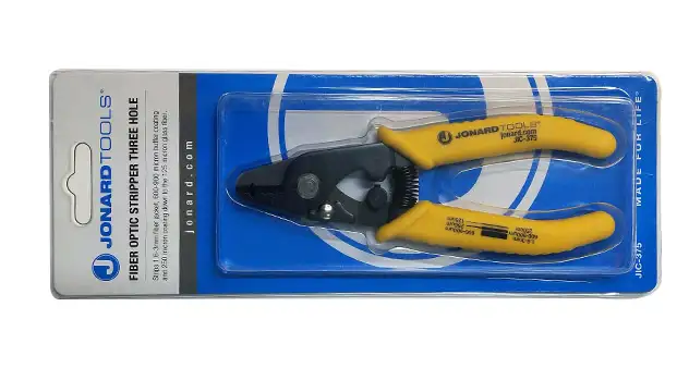 JONARD TOOLS Üçlü Fiber Optik Sıyırıcı JIC - 375